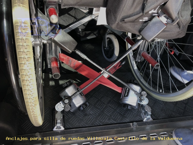 Sujección de silla de ruedas Villazala Castrillo de la Valduerna